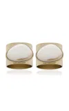 Joanna Buchanan Set-of-two Shell Napkin Rings In Gold