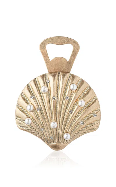 Joanna Buchanan Shell Bottle Opener In Gold
