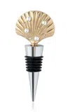 Joanna Buchanan Shell Wine Stopper In Gold