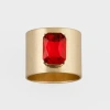 Joanna Buchanan Single Gem Napkin Rings, Set Of Two In Gold