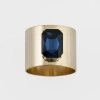 Joanna Buchanan Single Gem Napkin Rings, Set Of 2 In Sapphire