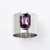 Joanna Buchanan Single Gem Napkin Rings, Set Of Two In Purple