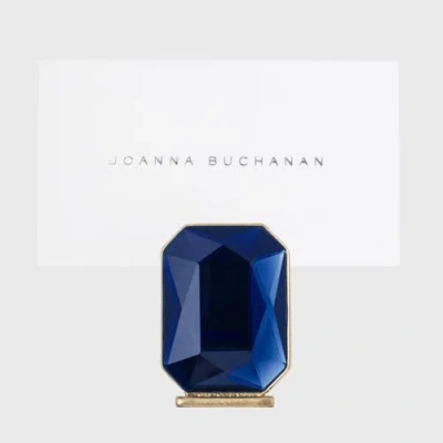 JOANNA BUCHANAN JOANNA BUCHANAN SINGLE GEM PLACECARD HOLDER, TOPAZ, SET OF TWO