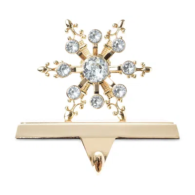 Joanna Buchanan Snowflake Stocking Holder In Gold