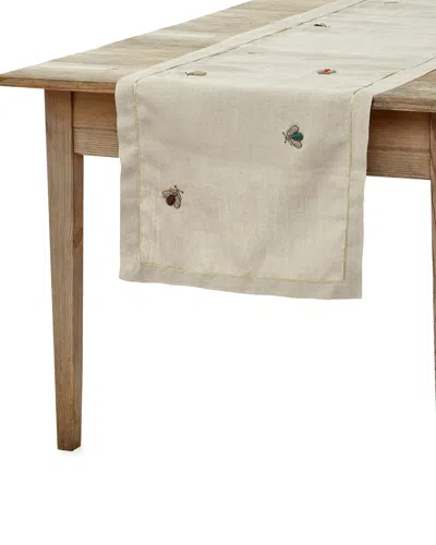 Joanna Buchanan Sparkle Bee Table Runner In Brown