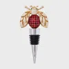Joanna Buchanan Sparkle Bee Wine Stopper In Multi