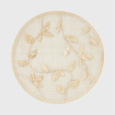 Joanna Buchanan Straw Placemat, Set Of Four