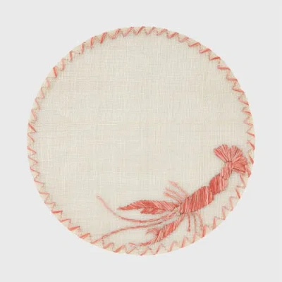Joanna Buchanan Straw Placemat, Set Of Four