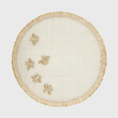 Joanna Buchanan Straw Placemat, Set Of Four