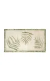 Joanna Buchanan Straw Table Runner In Green