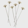 Joanna Buchanan Stripey Bee Swizzle Sticks In Gold