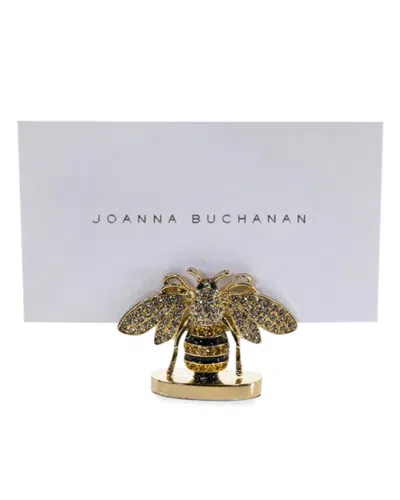 Joanna Buchanan Stripy Bee Place Card Holders, Set Of 2 In Multi