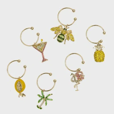 Joanna Buchanan Wine Charms In Multi