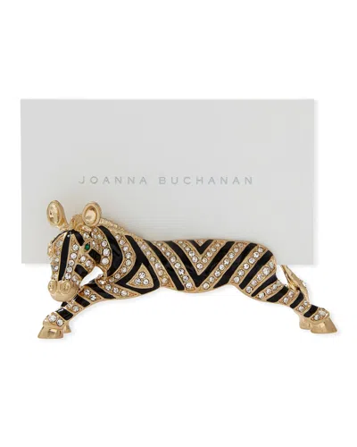 Joanna Buchanan Zebra Place Card Holders, Set Of 2 In Multi