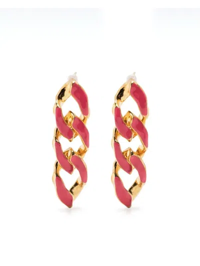 Joanna Laura Constantine Gold-plated Chain-link Earrings