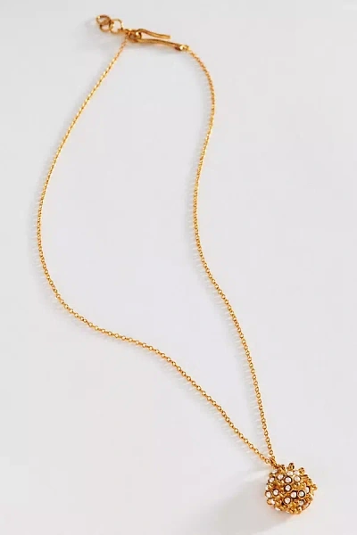 Joanna Laura Constantine Mini Orb Pendant Necklace In Gold