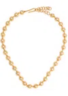 Joanna Laura Constantine Multi Wave 18kt Gold-plated Necklace In Gold