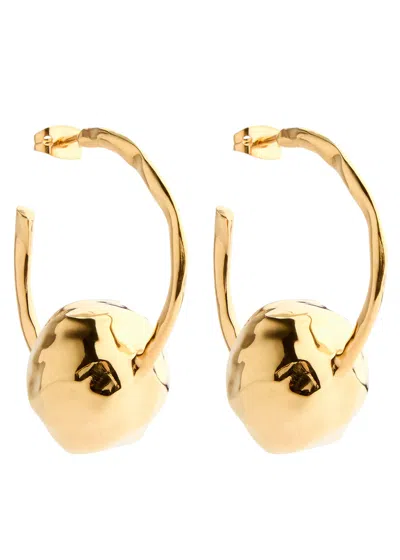 Joanna Laura Constantine Orbs 18kt Gold-plated Hoop Earrings