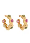 Joanna Laura Constantine Statement 18kt Gold-plated Hoop Earrings