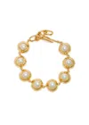 Joanna Laura Constantine Statement Orbs 18kt Gold-plated Bracelet