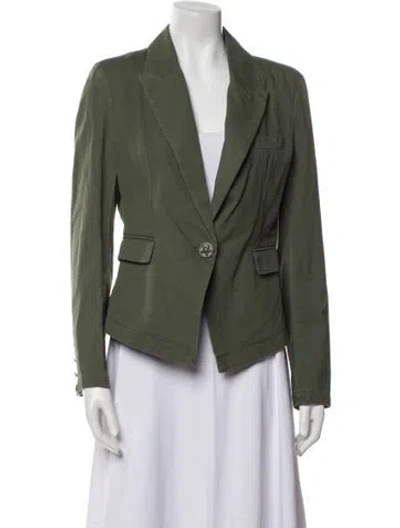 Pre-owned Jocelyn Blazer In Green