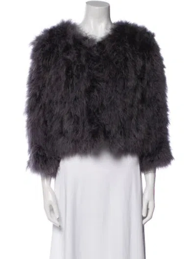 Pre-owned Jocelyn Down Jacket In Gray