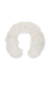 Jocelyn Faux Fur Earmuffs In Ivory