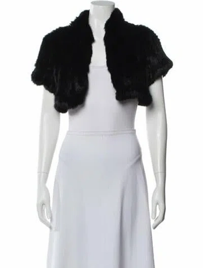 Pre-owned Jocelyn Faux Fur Jacket In White