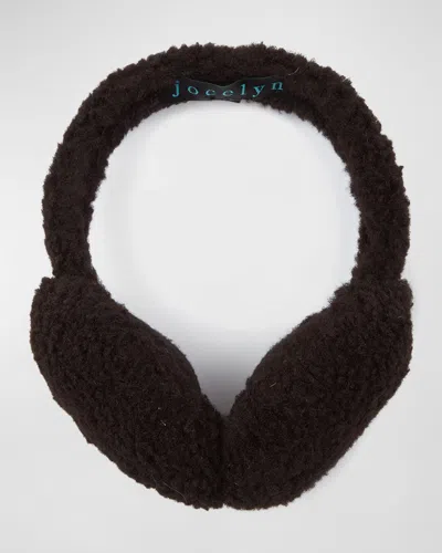 Jocelyn Women's Sherpa Earmuffs In Black