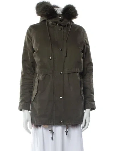 Pre-owned Jocelyn Parka In Green