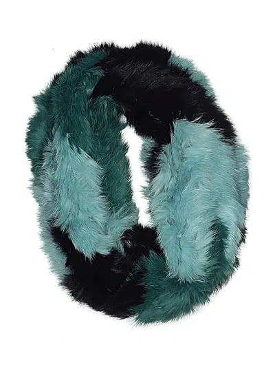 Pre-owned Jocelyn Scarf In Teal