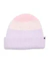 Jocelyn Star Charm Color Block Beanie In Pink Multi