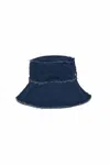 Jocelyn Women's Bondi Bucket Hat In Navy In Blue