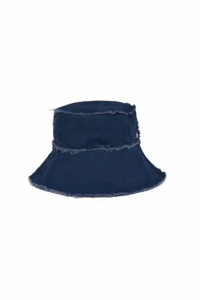 Jocelyn Women's Bondi Bucket Hat In Navy In Blue