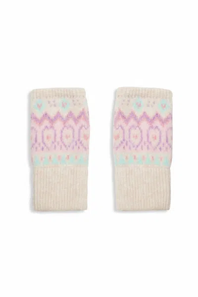 Jocelyn Women's Columbus Prep School Mittens In Pastel In Neutral