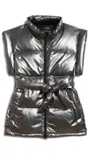 Jocelyn Women's Karate Vest In Grey In Silver