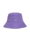 Jocelyn Women's Maui French Terry Reversible Hat In Lavender In Purple