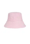 Jocelyn Women's Maui French Terry Reversible Hat In Light Pink In Pink