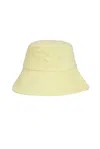 Jocelyn Women's Maui French Terry Reversible Hat In Yellow In Yellow