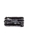 Jocelyn Women's Milkshake Headband In Black/white In Multi