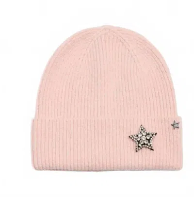 Jocelyn Women's Moonlight Knit Hat In Blush Pink