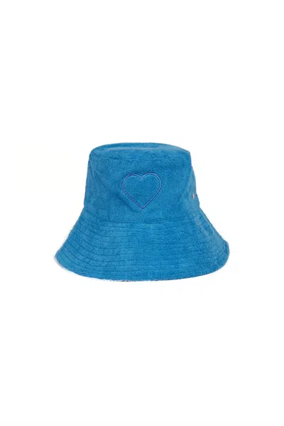 Jocelyn Women's Santorini Bucket Hat In Blue
