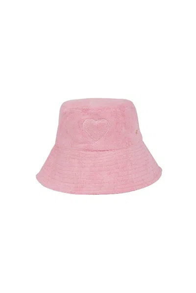Jocelyn Women's Santorini Bucket Hat In Pink