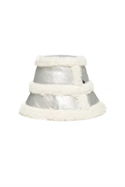 Jocelyn Women's Sedgwick Bucket Hat In Ivory/silver In Multi