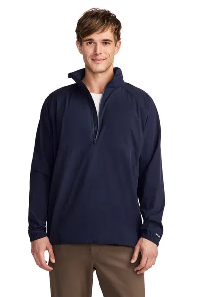 Jockey 1876 Collection 1/2 Zip Windbreaker In Blue