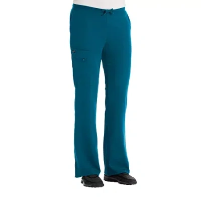 Jockey 2246 Tie-waist 4-pocket Womens Scrub Pant In Blue