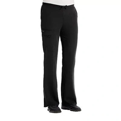 Jockey 2249 Tie-waist 4-pocket Womens Petite Scrub Pant In Black