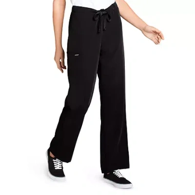 Jockey 2338 Drawstring Unisex Adult Scrub Pant In Black