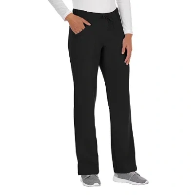 Jockey 2377 Womens Stretch Fabric Scrub Pant In Black