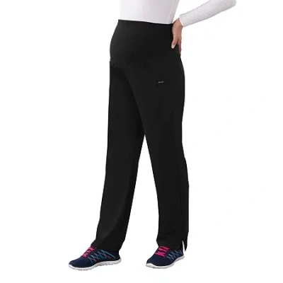 Jockey 2459 Womens Maternity Stretch Fabric Scrub Pant In Black